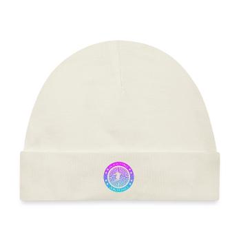 Skiing - Baby Premium Organic Mütze - Naturweiß - Vorne