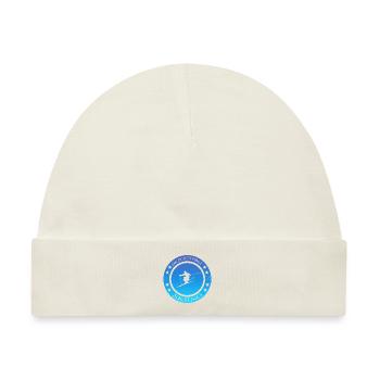 Geschenkidee für Skifahrer Spruch Ski - Baby Premium Organic Mütze - Naturweiß - Vorne