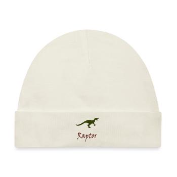 Raptor - Baby Premium Organic Mütze - Naturweiß - Vorne