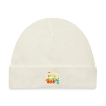 Chanukkah Hanukkah Hanukah - Baby Premium Organic Mütze - Naturweiß - Vorne