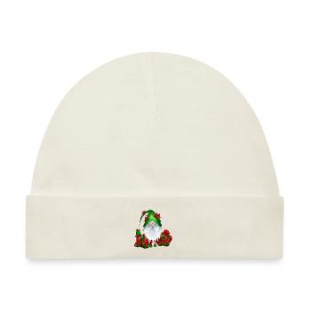 Wichtel Geschenke - Baby Premium Organic Mütze - Naturweiß - Vorne