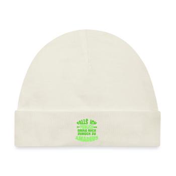 Geschenk für Amadeus - Baby Premium Organic Mütze - Naturweiß - Vorne