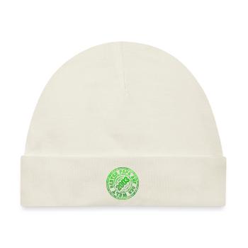 Bollerwagen 2003 - Baby Premium Organic Mütze - Naturweiß - Vorne