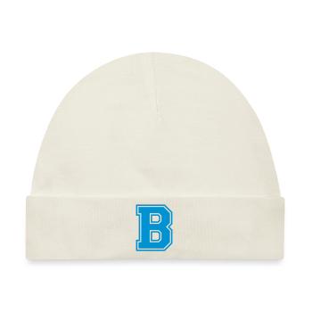 b - Baby Premium Organic Mütze - Naturweiß - Vorne