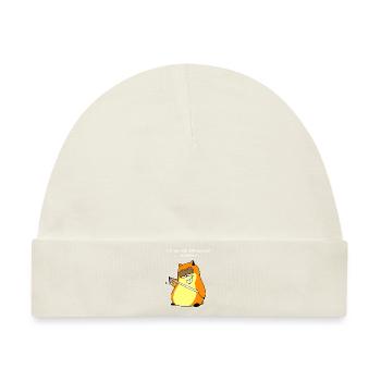 Speckdrum (white) - Baby Premium Organic Mütze - Naturweiß - Vorne