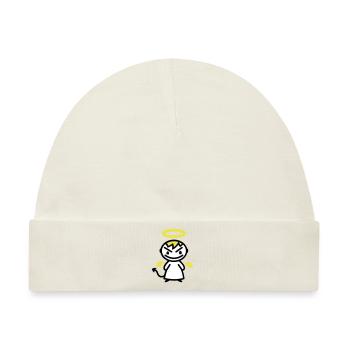 böser Engel - Baby Premium Organic Mütze - Naturweiß - Vorne