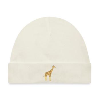 Giraffe für Kinder - Baby Premium Organic Mütze - Naturweiß - Vorne
