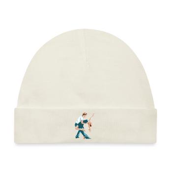 ballerina ballett dance dancer tanz taenzer yoga62 - Baby Premium Organic Mütze - Naturweiß - Vorne