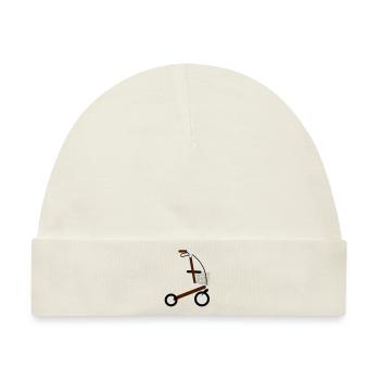rollator - Baby Premium Organic Mütze - Naturweiß - Vorne