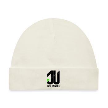 Jack Univers - Baby Premium Organic Mütze - Naturweiß - Vorne