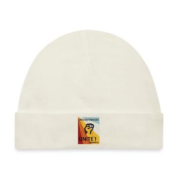 Procrastinators Unite Tomorrow Faul sein Geschenk - Baby Premium Organic Mütze - Naturweiß - Vorne