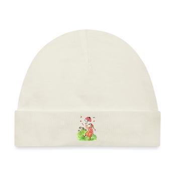 Süßigkeitenregen Masch Märchen - Baby Premium Organic Mütze - Naturweiß - Vorne