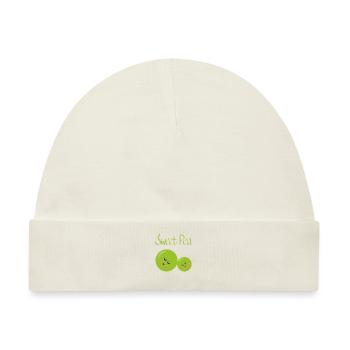 Süße Erbse - Baby Premium Organic Mütze - Naturweiß - Vorne