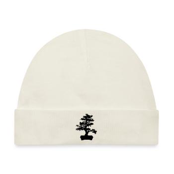 Bonsai - Baby Premium Organic Mütze - Naturweiß - Vorne