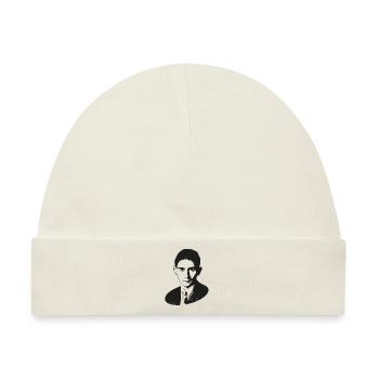 Franz Kafka | Literatur-Weltmeister Herr K. - Baby Premium Organic Mütze - Naturweiß - Vorne