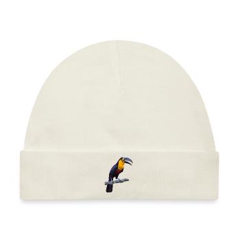 tucan - Baby Premium Organic Mütze - Naturweiß - Vorne