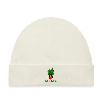 DOUDOU LUMEÇON MONS - Baby Premium Organic Mütze - Naturweiß - Vorne