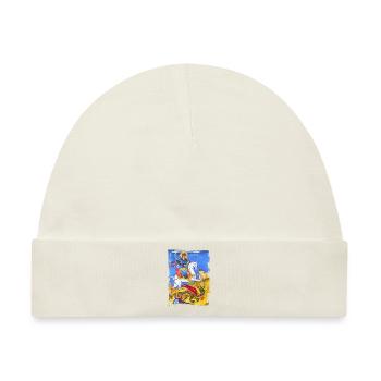 orthodoxes Fresko - Baby Premium Organic Mütze - Naturweiß - Vorne
