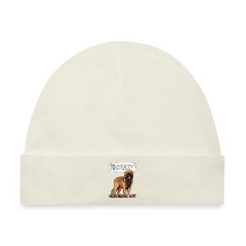 Leonberger I'm The Crazy Leonberger Lady - Baby Premium Organic Mütze - Naturweiß - Vorne