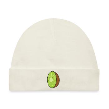 Kiwi - Baby Premium Organic Mütze - Naturweiß - Vorne