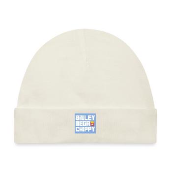 BINLEY mega chippy - Baby Premium Organic Mütze - Naturweiß - Vorne
