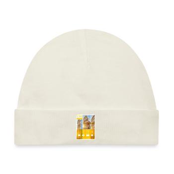 Rom Rome Italien Stadt Skyline Heimat Liebe - Baby Premium Organic Mütze - Naturweiß - Vorne