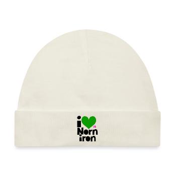 Ich liebe Nordirland - Baby Premium Organic Mütze - Naturweiß - Vorne
