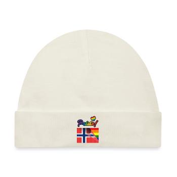Oslo Stolz - Baby Premium Organic Mütze - Naturweiß - Vorne