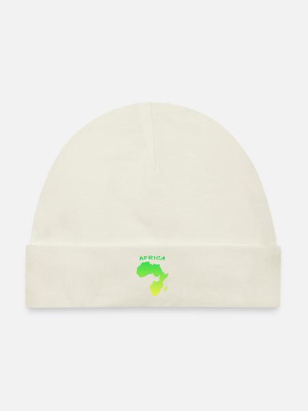Africa - Baby Premium Organic Mütze - Naturweiß