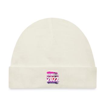 Marbella 2022 - Baby Premium Organic Mütze - Naturweiß - Vorne