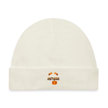 Autumn - Baby Premium Organic Mütze - Naturweiß - Vorne