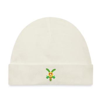Veggie - Baby Premium Organic Mütze - Naturweiß - Vorne