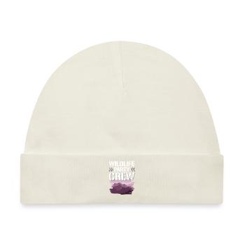 Wildlife Party Crew - Baby Premium Organic Mütze - Naturweiß - Vorne