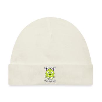 Reißen Sie sich zusammen - Baby Premium Organic Mütze - Naturweiß - Vorne