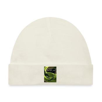 Feel the call Design - Baby Premium Organic Mütze - Naturweiß - Vorne