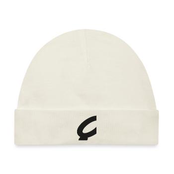 Ring Abstrakt Symbol Zeichen kreis Q Form Linie - Baby Premium Organic Mütze - Naturweiß - Vorne