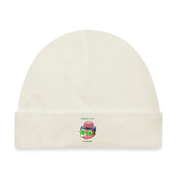 Zerebralparese Bewusstsein - Baby Premium Organic Mütze - Naturweiß - Vorne