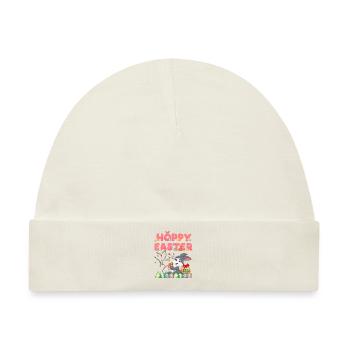 Happy Easter - Baby Premium Organic Mütze - Naturweiß - Vorne