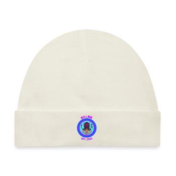 Witch & Devil - Baby Premium Organic Mütze - Naturweiß - Vorne