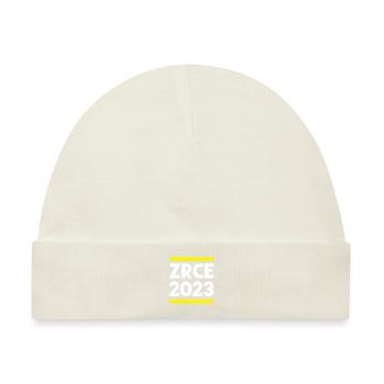 Zrce 2023 - Baby Premium Organic Mütze - Naturweiß - Vorne