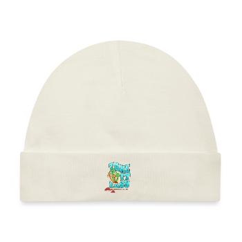 Take it Easy Mushroom Club - Baby Premium Organic Mütze - Naturweiß - Vorne
