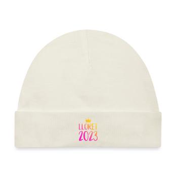 Lloret De Mar 2023 - Baby Premium Organic Mütze - Naturweiß - Vorne