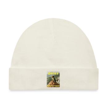 Segne diese Nüsse - Baby Premium Organic Mütze - Naturweiß - Vorne