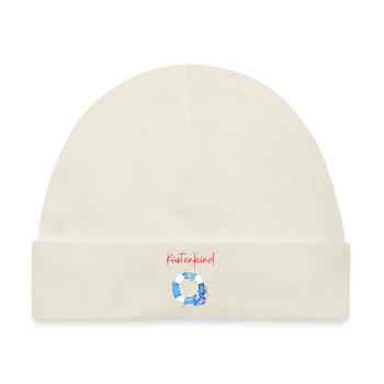 Küstenkind - Baby Premium Organic Mütze - Naturweiß - Vorne