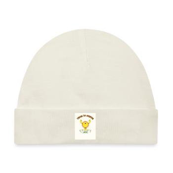 Sun - Baby Premium Organic Mütze - Naturweiß - Vorne
