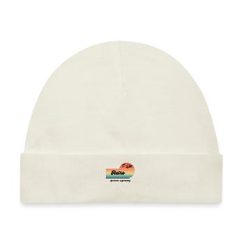 Retro CarT-shrit. Sunset. Oldchool. Tuning/ car - Baby Premium Organic Mütze - Naturweiß - Vorne