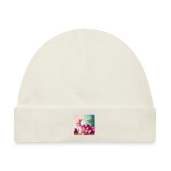 Bezaubernde Ostern - Baby Premium Organic Mütze - Naturweiß - Vorne