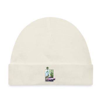 Biberige Hügel - Baby Premium Organic Mütze - Naturweiß - Vorne