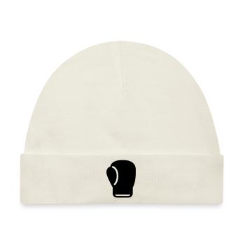 Boxhandschuh - Baby Premium Organic Mütze - Naturweiß - Vorne