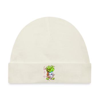 Medusa Punk - Baby Premium Organic Mütze - Naturweiß - Vorne